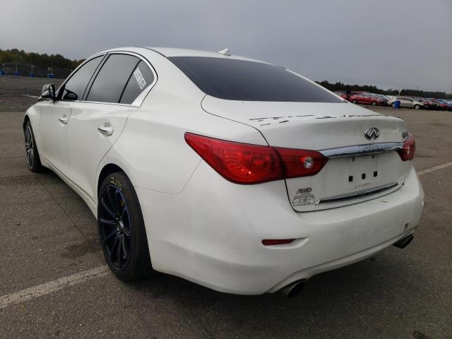 Photo 3 from auction – 2014 INFINITI Q50 BASE with VIN JN1BV7AR1EM708163