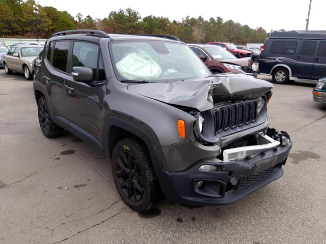JEEP RENEGADE L 2016 with VIN ZACCJBBT9GPD21441 - Photo from auction