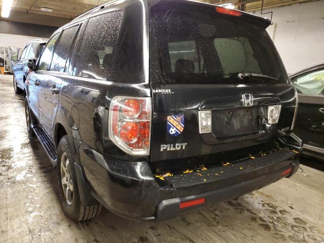 Photo 3 from auction – 2008 HONDA PILOT EXL with VIN 5FNYF18758B005457