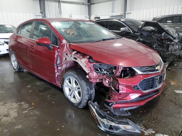 CHEVROLET CRUZE LT 2017 with VIN 3G1BE6SM3HS555406 - Photo from auction