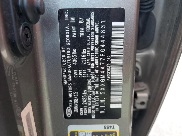 Photo 10 from auction – 2015 KIA OPTIMA LX with VIN 5XXGM4A77FG444831