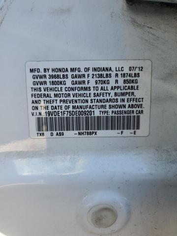 Photo 10 from auction – 2013 ACURA ILX 20 TEC with VIN 19VDE1F75DE009201