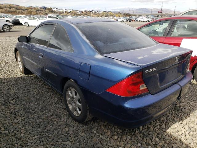 Photo 3 from auction – 2001 HONDA CIVIC SI with VIN 1HGEM22991L006611