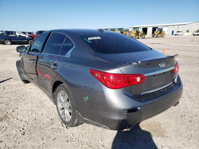 Photo 3 from auction – 2014 INFINITI Q50 BASE with VIN JN1BV7AR6EM699623