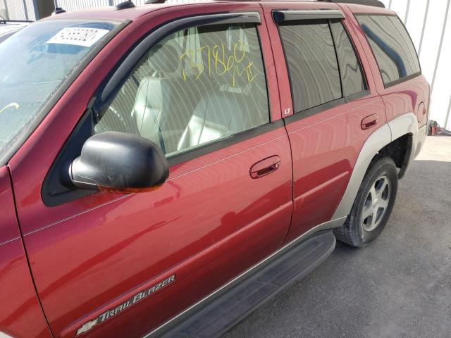 Photo 9 from auction – 2004 CHEVROLET TRAILBLAZE with VIN 1GNDT13SX42271029