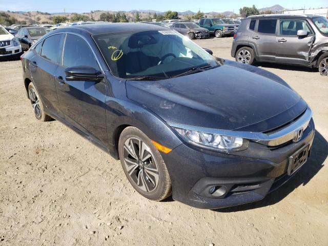 HONDA CIVIC EX 2018 with VIN JHMFC1F39JX040383 - Photo from auction
