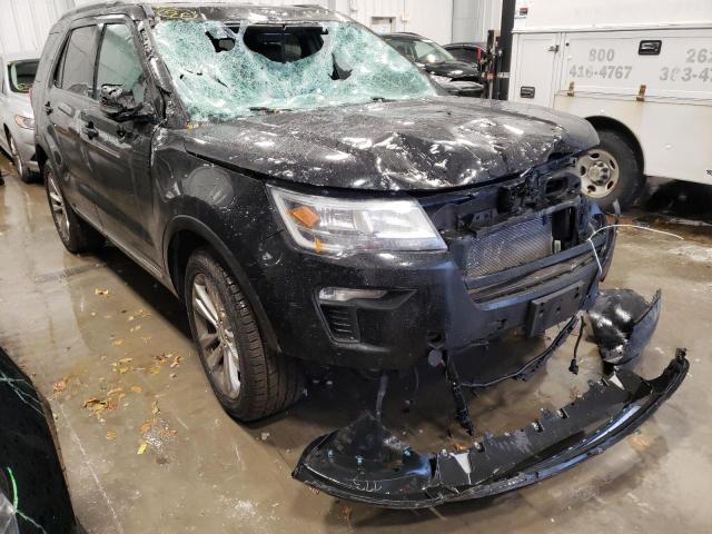 FORD EXPLORER X 2018 with VIN 1FM5K8D82JGC00302 - Photo from auction