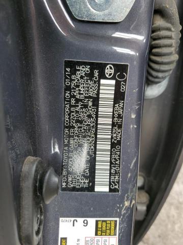 Foto 10 de la subasta – 2014 TOYOTA PRIUS PLUG con VIN JTDKN3DP6E3054931