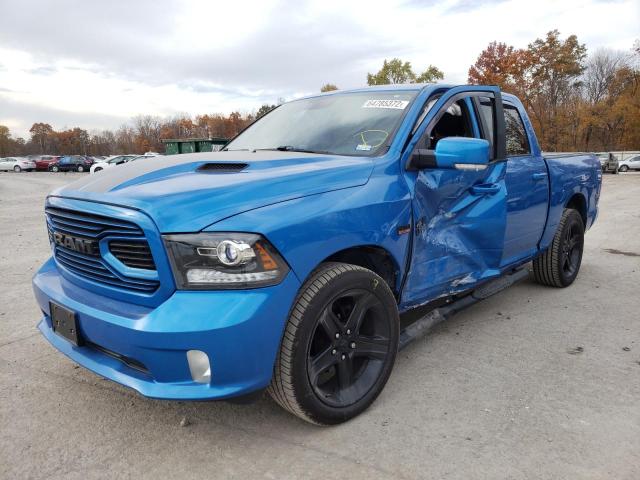 Photo 2 from auction – 2018 RAM 1500 SPORT with VIN 1C6RR6MT2JS195214