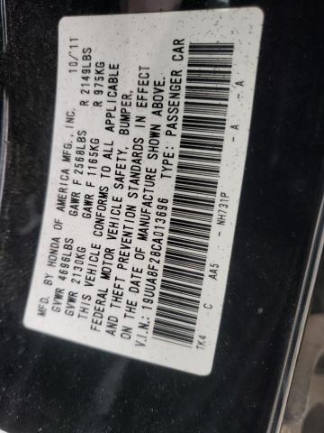 Photo 10 from auction – 2012 ACURA TL with VIN 19UUA8F28CA013696