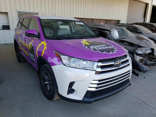 Photo 1 from auction – 2019 TOYOTA HIGHLANDER with VIN 5TDBZRFH1KS990110