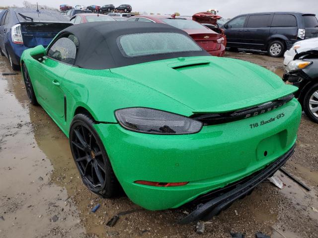 Photo 3 from auction – 2021 PORSCHE BOXSTER GT with VIN WP0CD2A85MS232248