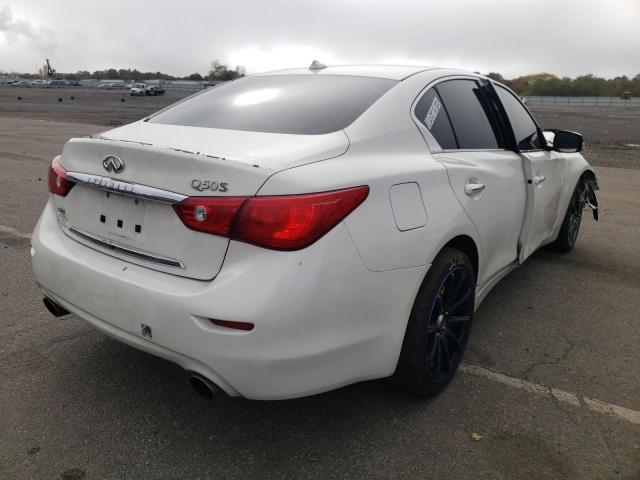 Photo 4 from auction – 2014 INFINITI Q50 BASE with VIN JN1BV7AR1EM708163