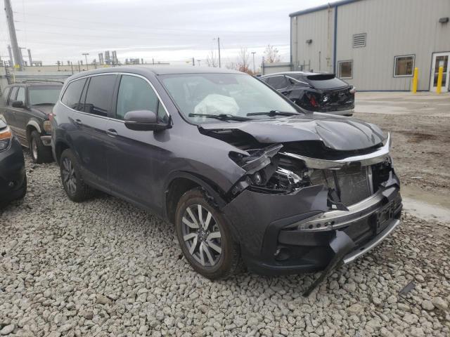 HONDA PILOT EX 2019 with VIN 5FNYF6H33KB091269 - Photo from auction