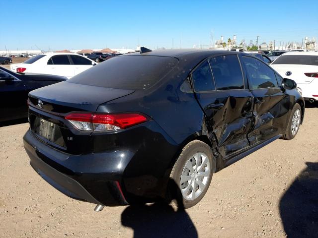 Photo 4 from auction – 2021 TOYOTA COROLLA LE with VIN JTDEPMAE1MJ127097