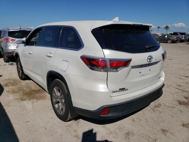 Photo 3 from auction – 2016 TOYOTA HIGHLANDER with VIN 5TDBKRFH6GS298646