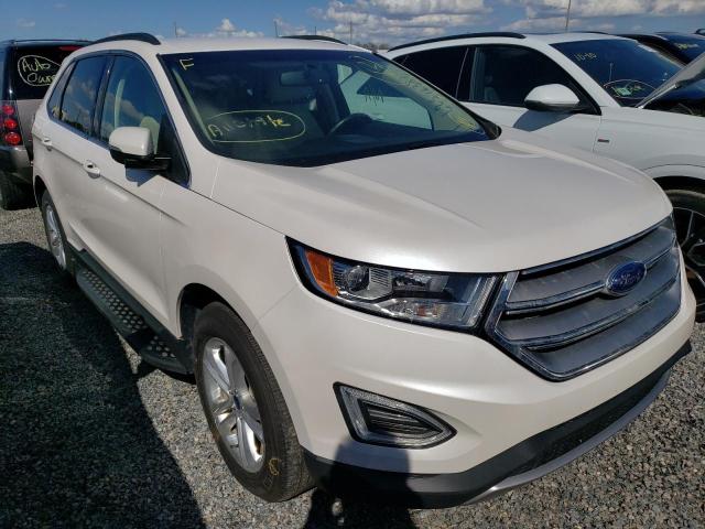 FORD EDGE SEL 2017 with VIN 2FMPK4J86HBB47210 - Photo from auction