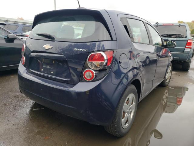 Photo 4 from auction – 2016 CHEVROLET SONIC LS with VIN 1G1JA6SG0G4162821