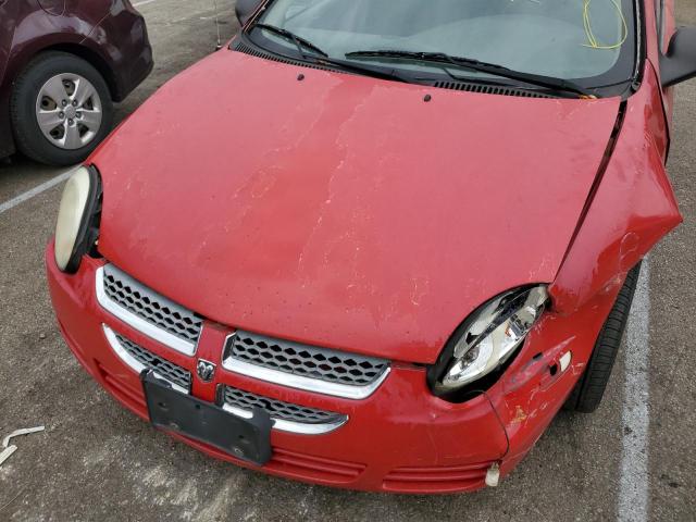 Photo 9 from auction – 2005 DODGE NEON SXT with VIN 1B3ES56CX5D177428