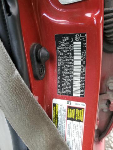 Photo 10 from auction – 2013 TOYOTA COROLLA BA with VIN 2T1BU4EE8DC938817