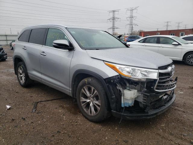 TOYOTA HIGHLANDER 2014 with VIN 5TDJKRFH7ES028169 - Photo from auction
