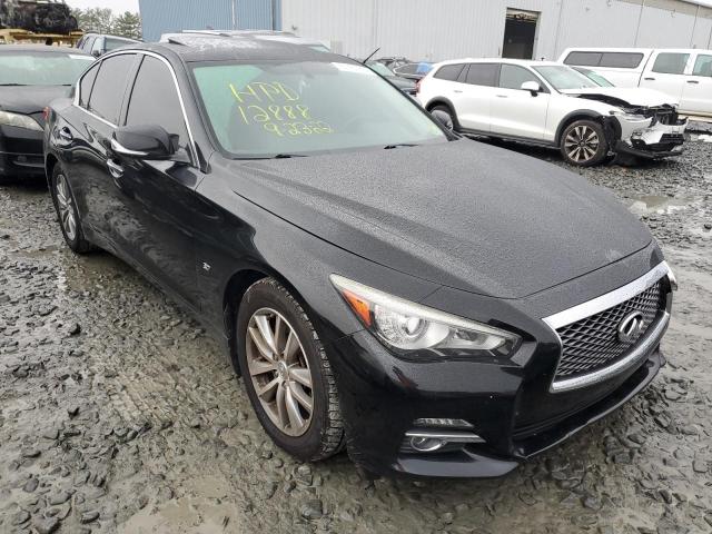 INFINITI Q50 BASE 2015 with VIN JN1BV7AR6FM397752 - Photo from auction