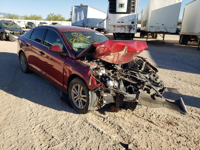 HYUNDAI SONATA SE 2016 with VIN 5NPE24AF5GH274656 - Photo from auction