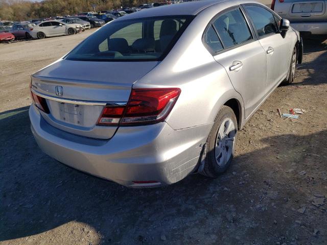 Photo 4 from auction – 2014 HONDA CIVIC LX with VIN 19XFB2F53EE012337