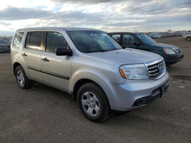 HONDA PILOT LX 2014 with VIN 5FNYF3H2XEB027577 - Photo from auction