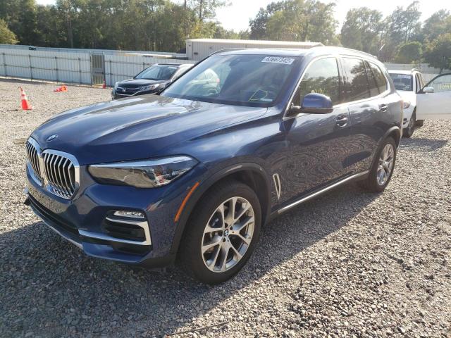 Photo 2 from auction – 2021 BMW X5 XDRIVE4 with VIN 5UXCR6C07M9F36075