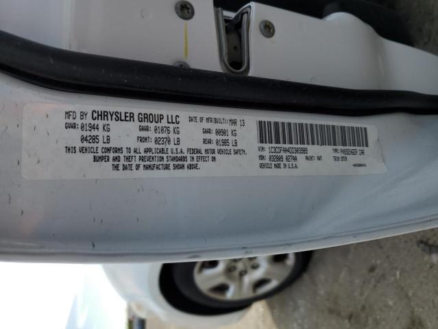 Photo 10 from auction – 2013 DODGE DART SE with VIN 1C3CDFAA4DD303989