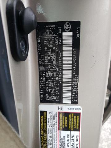 Photo 10 from auction – 2009 TOYOTA CAMRY BASE with VIN 4T1BE46K99U317447