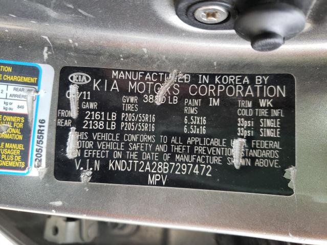 صورة رقم 10 من المزاد - 2011 KIA SOUL مع VIN KNDJT2A28B7297472