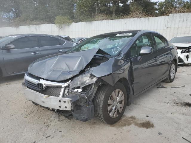 Photo 2 from auction – 2012 HONDA CIVIC LX with VIN 2HGFB2F51CH315992