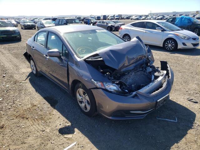 HONDA CIVIC LX 2015 with VIN 19XFB2F52FE272889 - Photo from auction