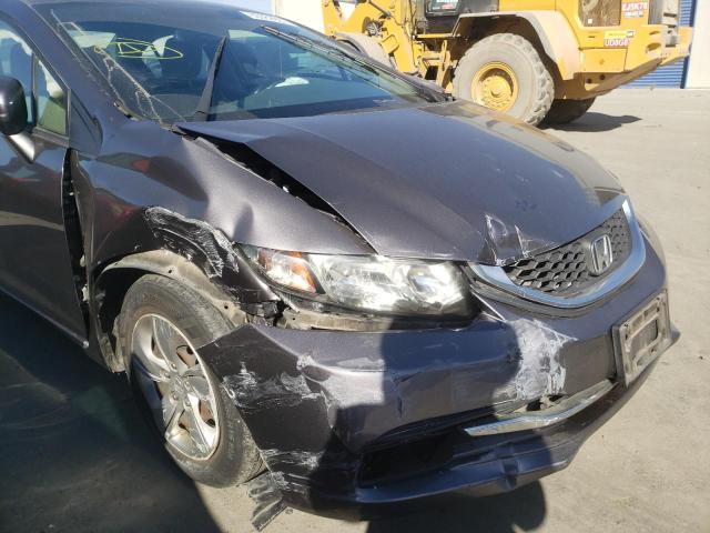 Photo 9 from auction – 2015 HONDA CIVIC LX with VIN 19XFB2F55FE209186