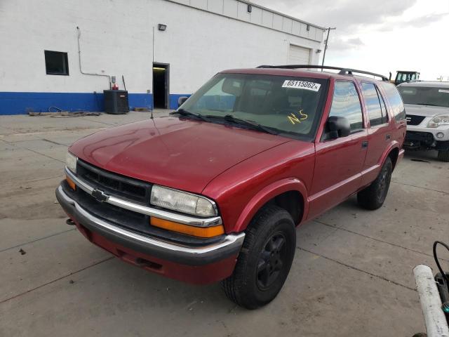 Photo 2 from auction – 2001 CHEVROLET BLAZER with VIN 1GNDT13W012141212