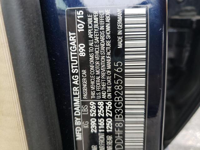 Photo 10 from auction – 2016 MERCEDES-BENZ E 350 4MAT with VIN WDDHF8JB3GB285765