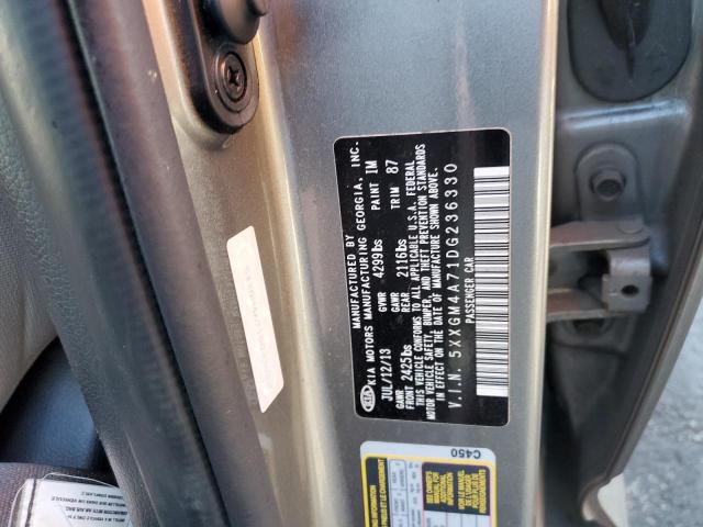 Photo 10 from auction – 2013 KIA OPTIMA LX with VIN 5XXGM4A71DG236330