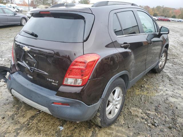 Photo 4 from auction – 2016 CHEVROLET TRAX 1LT with VIN KL7CJPSB6GB523312