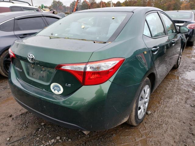 Photo 4 from auction – 2015 TOYOTA COROLLA L with VIN 2T1BURHE3FC353316