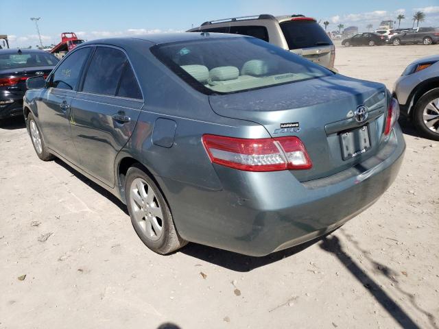 Photo 3 from auction – 2011 TOYOTA CAMRY BASE with VIN 4T1BF3EK1BU657416