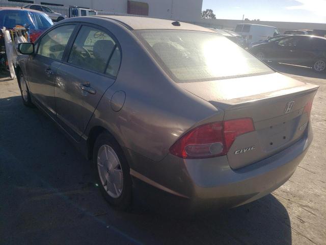 Photo 3 from auction – 2007 HONDA CIVIC HYBR with VIN JHMFA36237S019463