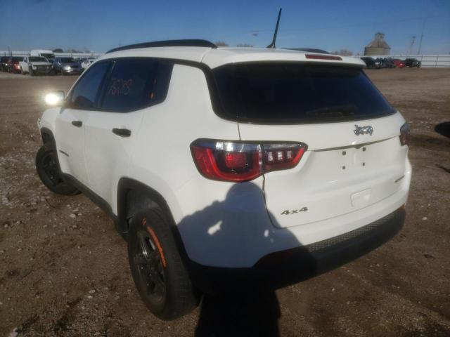 Photo 3 from auction – 2018 JEEP COMPASS SP with VIN 3C4NJDAB9JT112505
