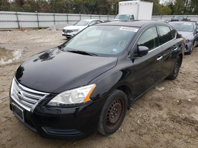 Photo 2 from auction – 2015 NISSAN SENTRA S with VIN 3N1AB7AP8FY359293