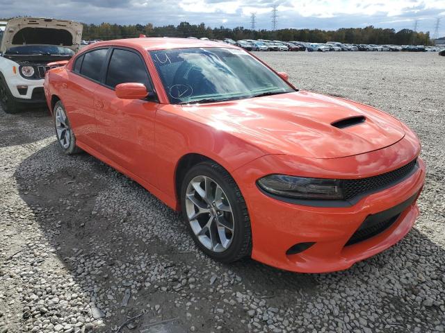 DODGE CHARGER GT 2021 with VIN 2C3CDXHG8MH542075 - Photo from auction