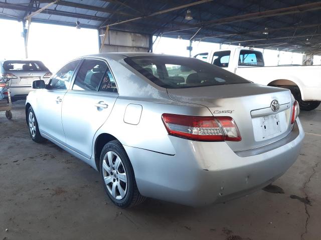 Photo 3 from auction – 2010 TOYOTA CAMRY BASE with VIN JTNBF3EK7A3002004