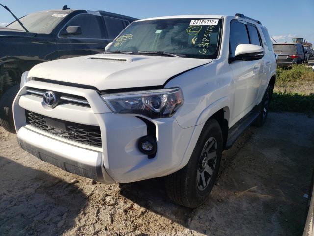 Photo 2 from auction – 2021 TOYOTA 4RUNNER SR with VIN JTERU5JR8M5841235