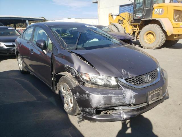 HONDA CIVIC LX 2015 with VIN 19XFB2F55FE209186 - Photo from auction