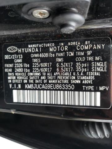 Photo 10 from auction – 2014 HYUNDAI TUCSON GLS with VIN KM8JUCAG9EU863350